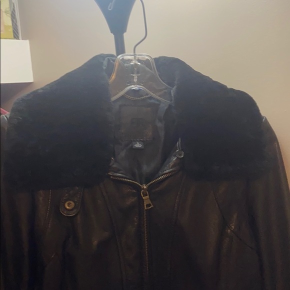Banana Republic leather jacket - Picture 3 of 7